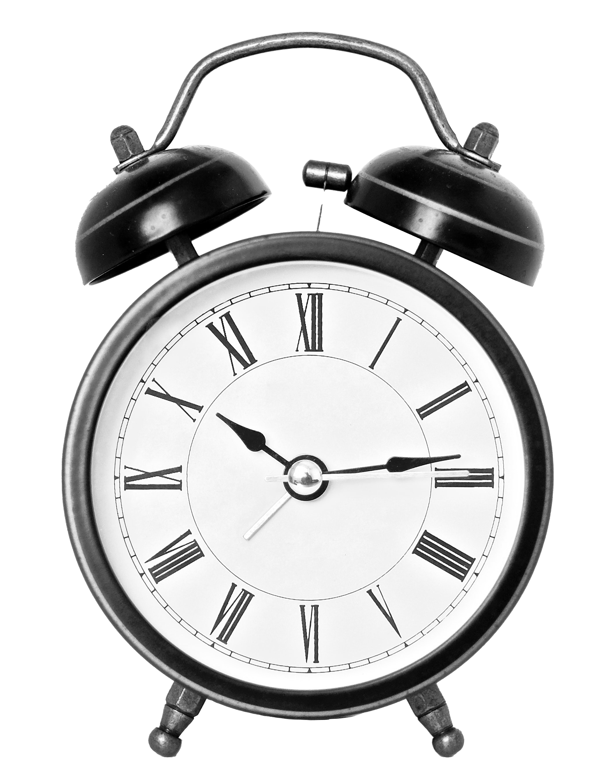 Analog alarm clock