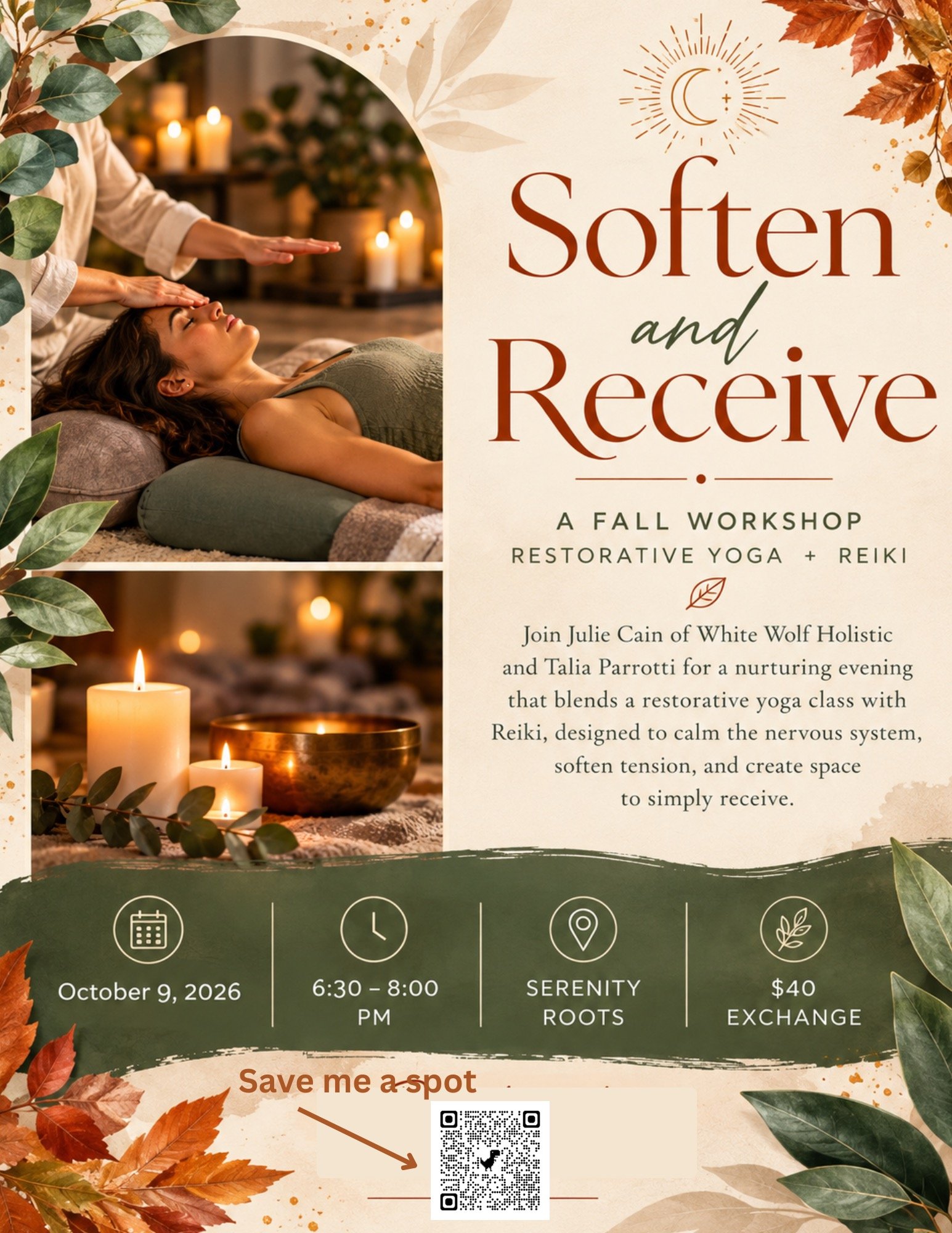 Soften & Receive Yoga and Reiki