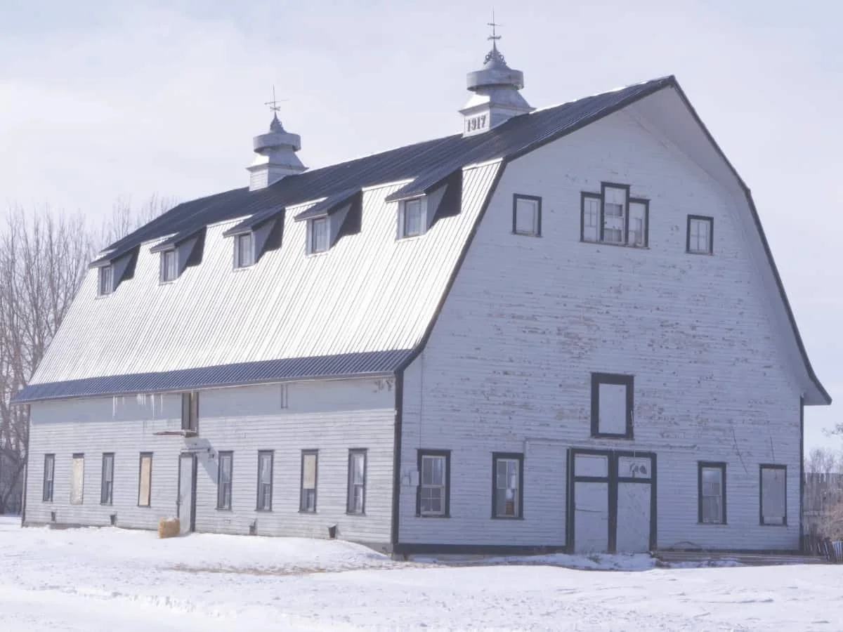 Historic prairie barn in excellent condition