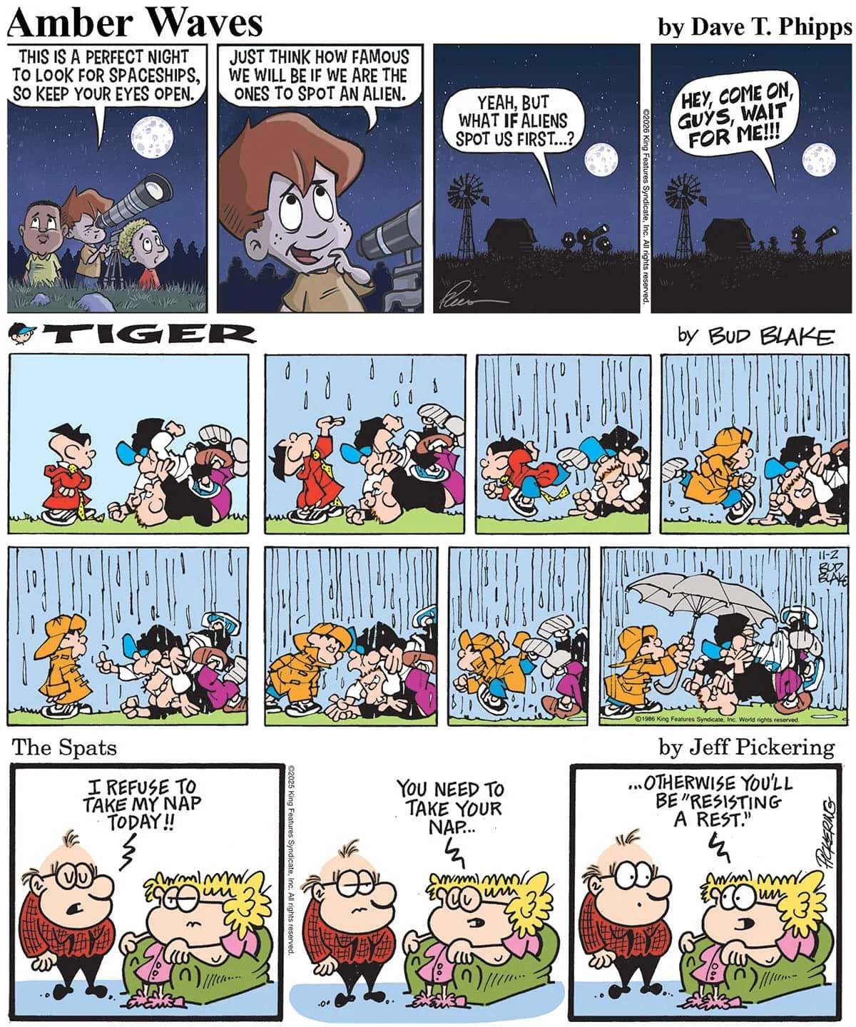 Comics: Spot an Alien