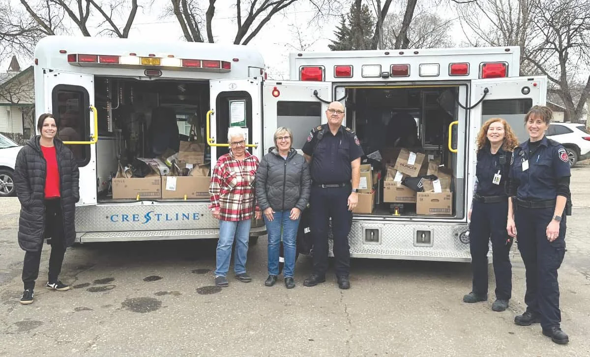 Rosetown Food Bank shelves refilled — and emptied again — after Emergency Services Drive