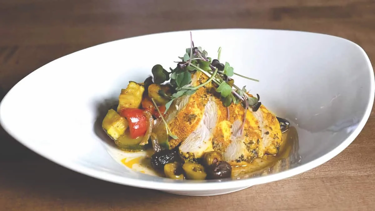 Recipe of the Week: Roast Chicken Breasts with Olives and Honey Jus