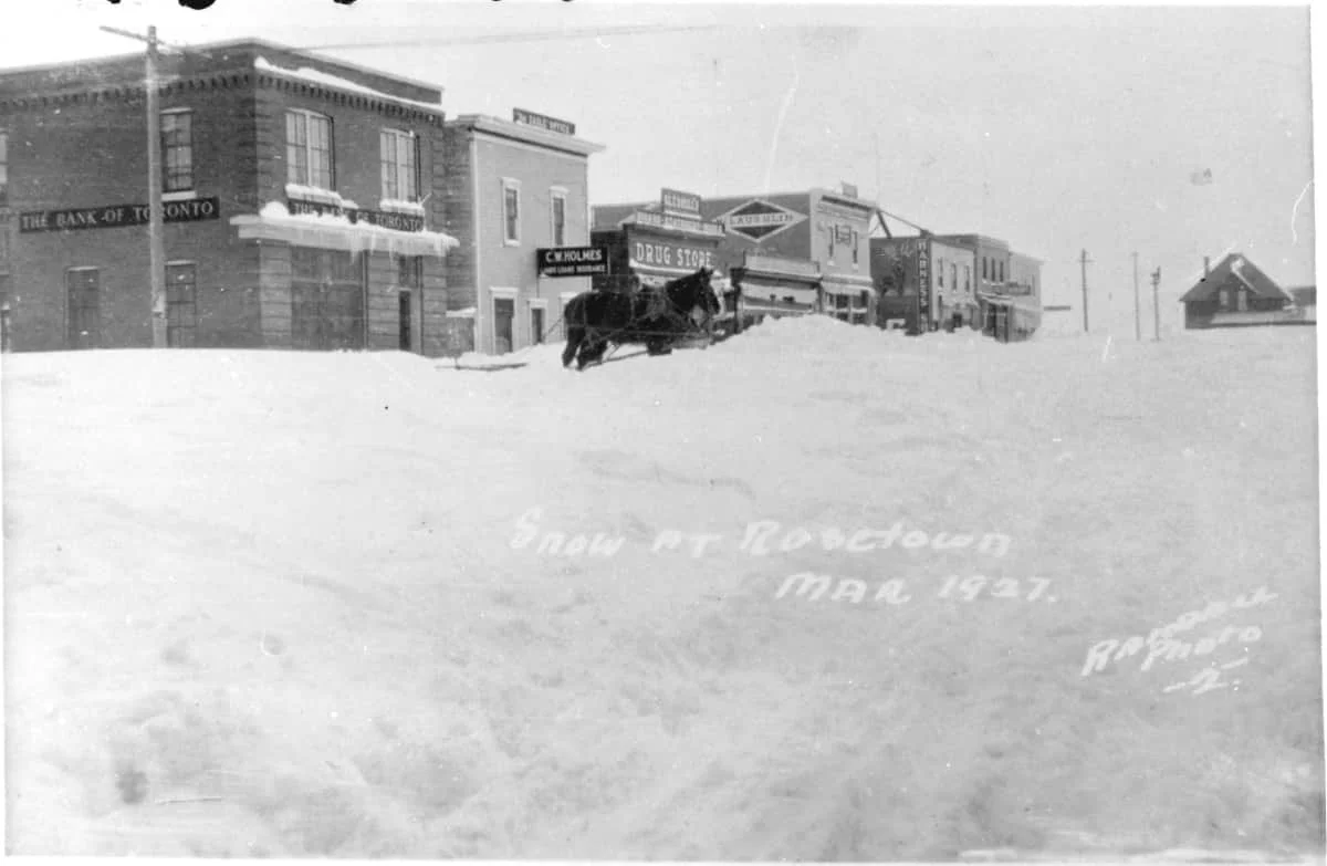 Remember When: Mounds of Snow in 1927