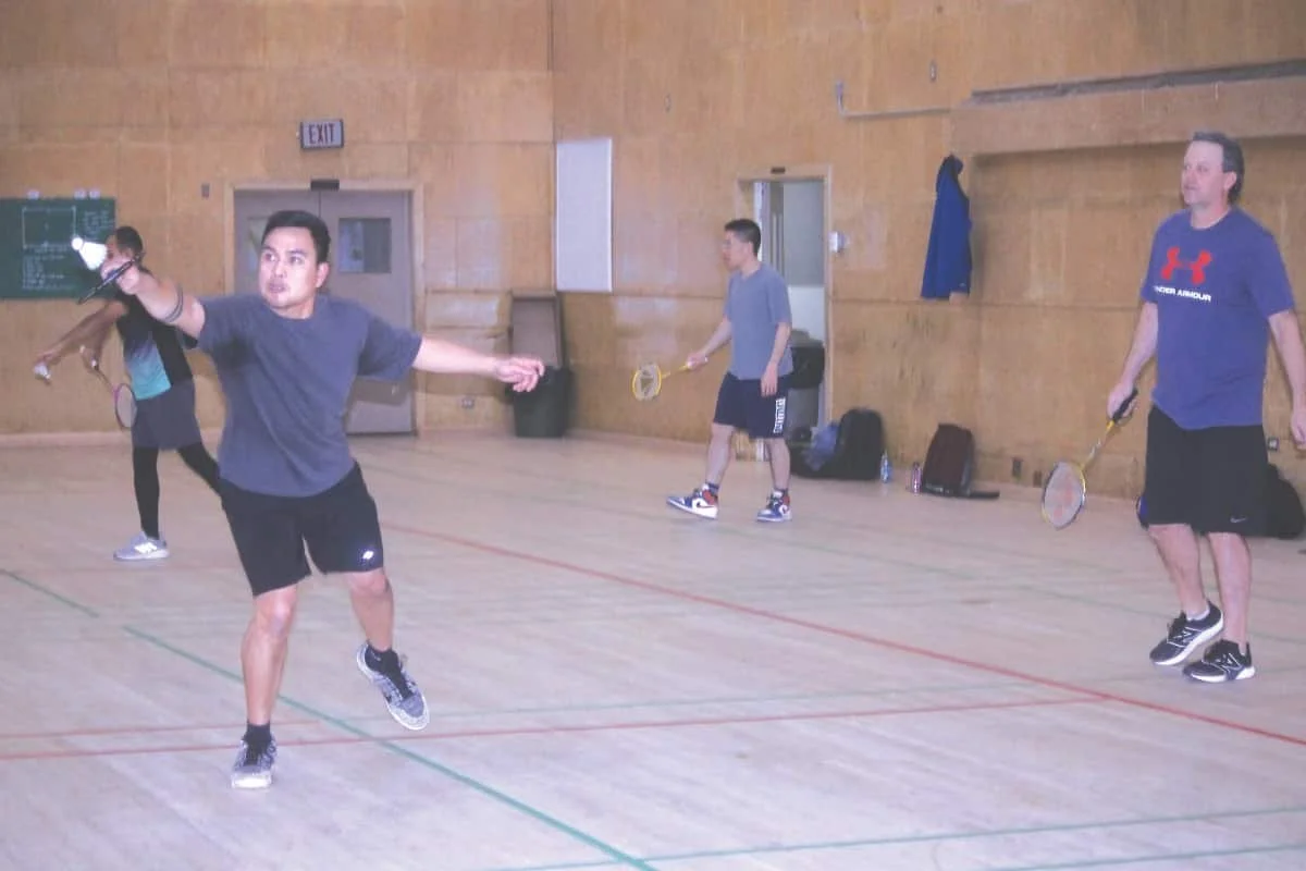 Badminton at the Civic Centre