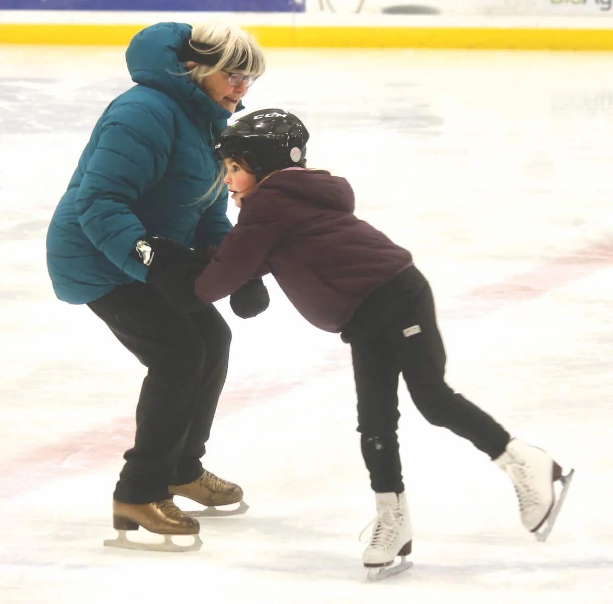 Working on Skating Skills