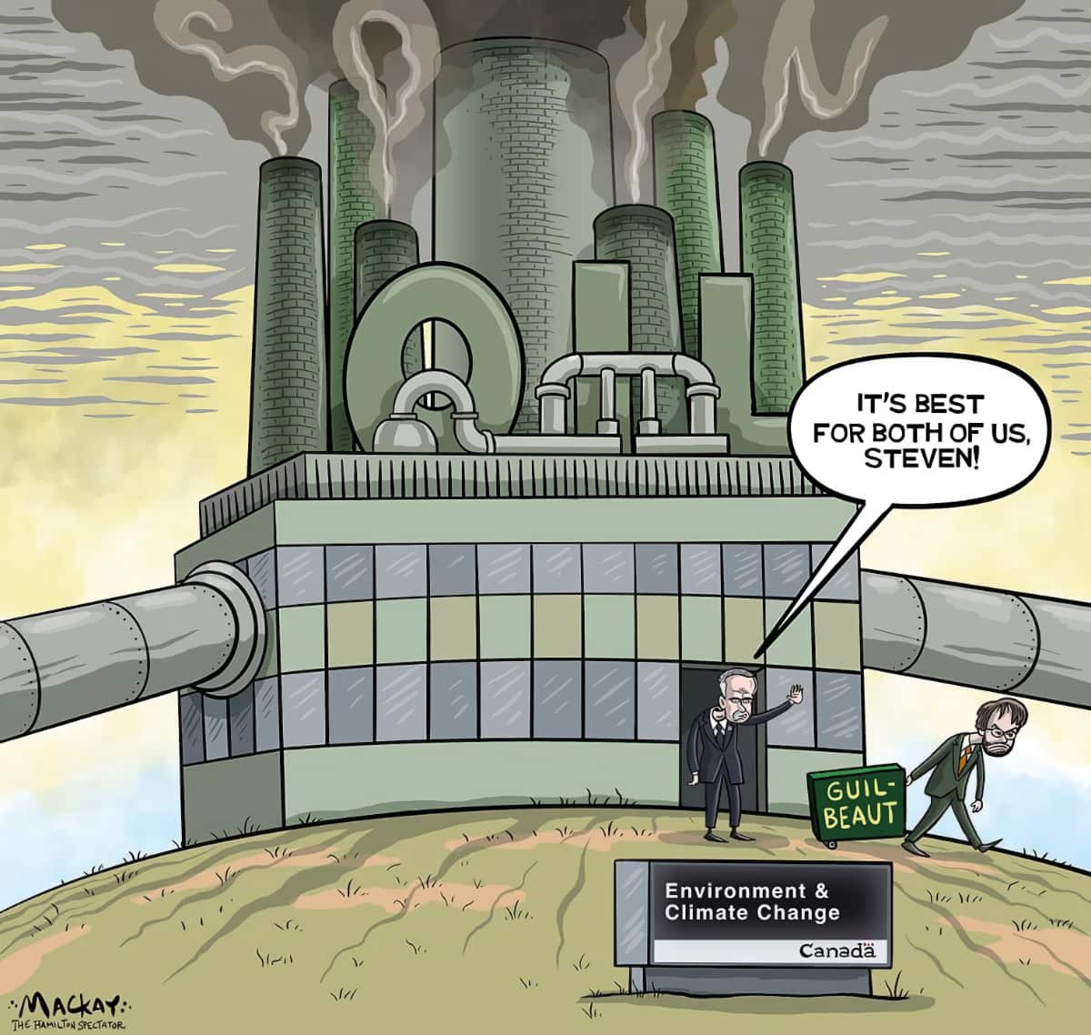 Editorial Cartoon: Best For Both Of Us