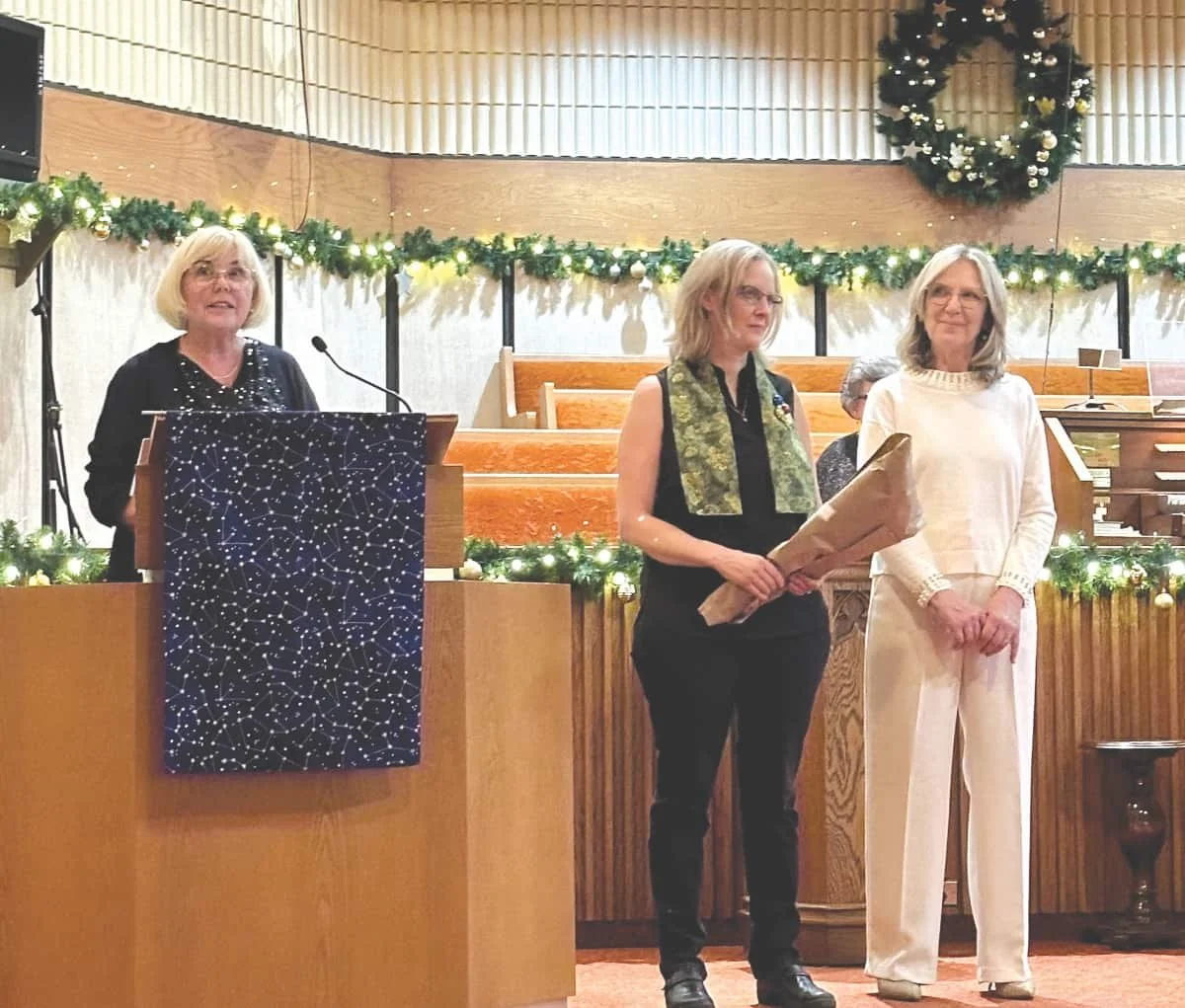 Claire Seibold recognized for lifetime of Music Festival service