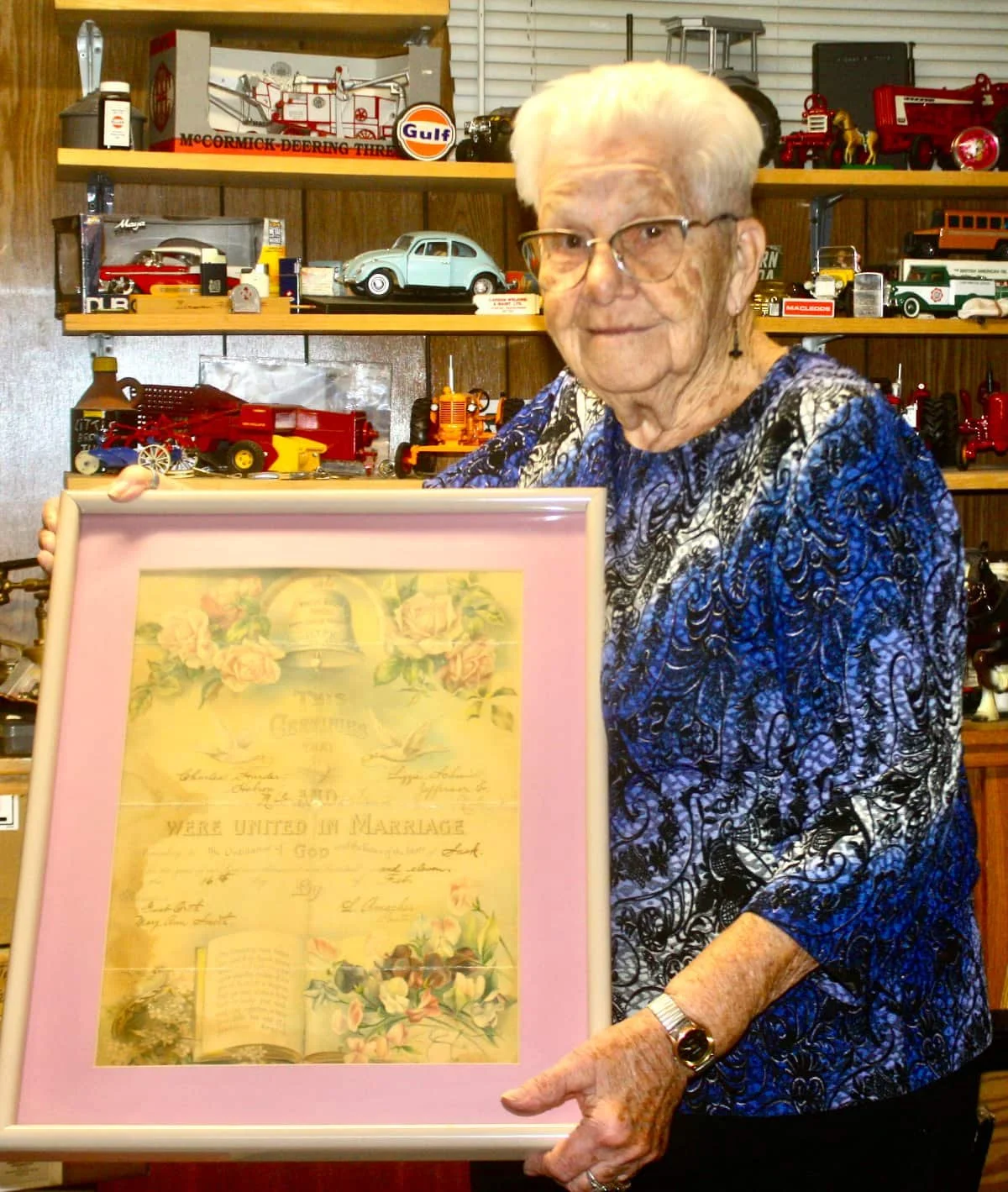 LaFortune Family Wedding Certificate