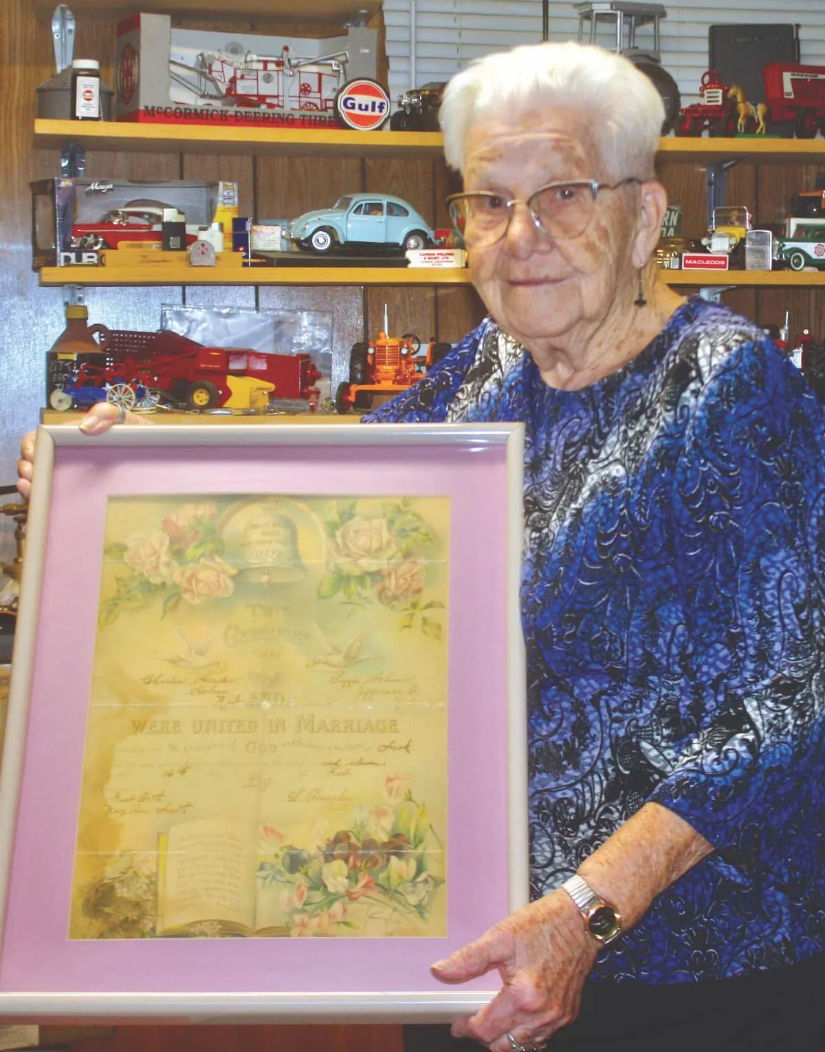 LaFortune Grandparents’ Wedding Certificate