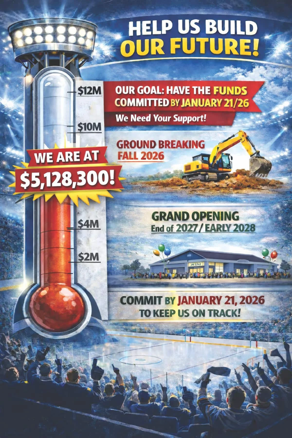 Dodsland and area rallies to rebuild Sports Centre