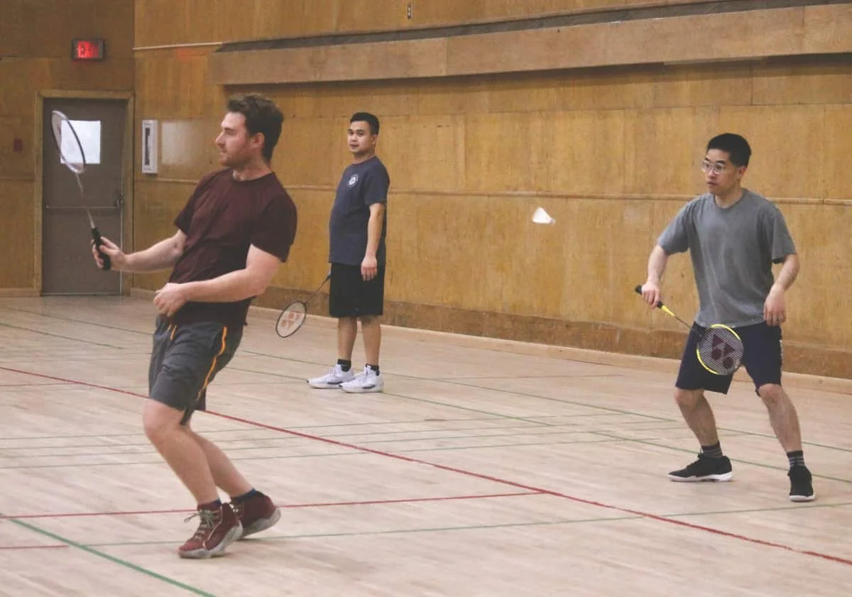 Badminton at the Civic Centre