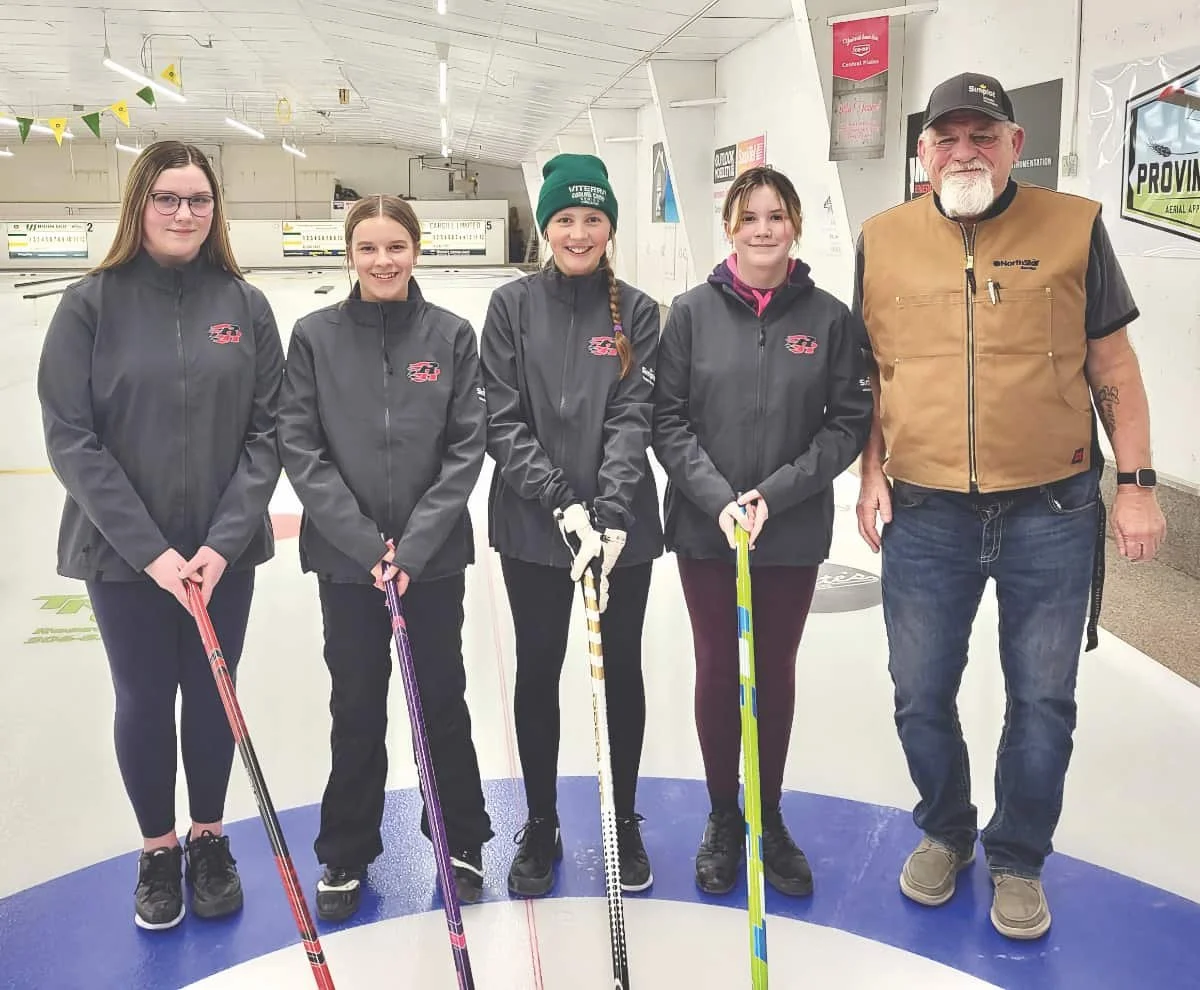 Rosetown Junior Girls Curling Win Gold