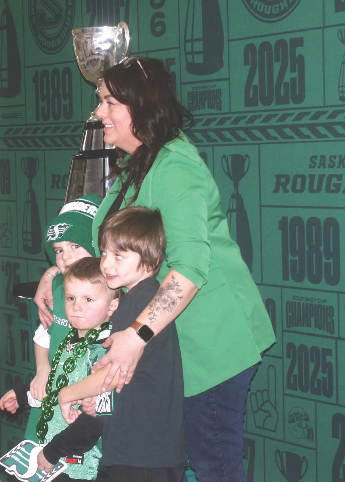 Grey Cup visits AGT Centre in Rosetown