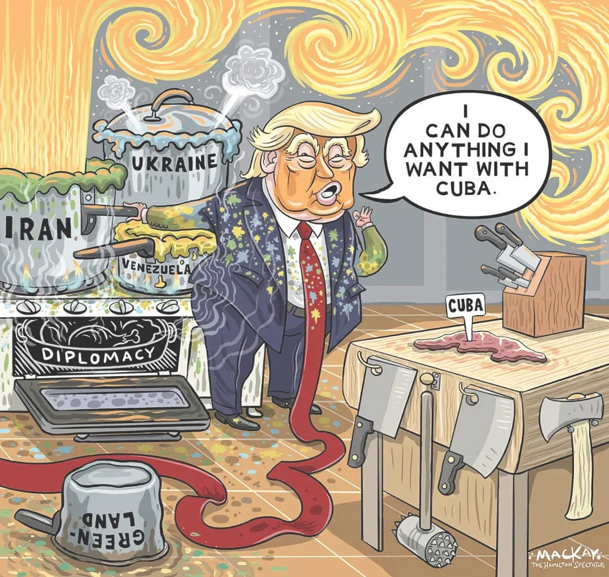 Editorial Cartoon: Cuba