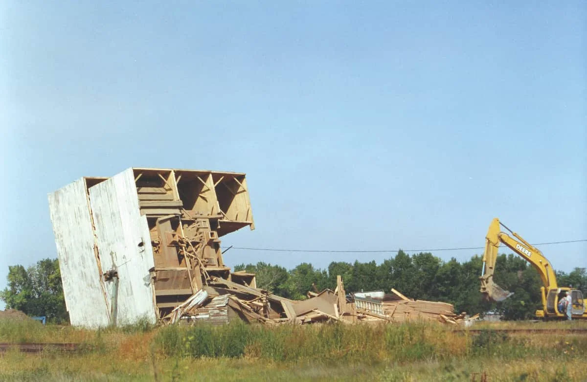 Remember When: Destruction of a grain elevator