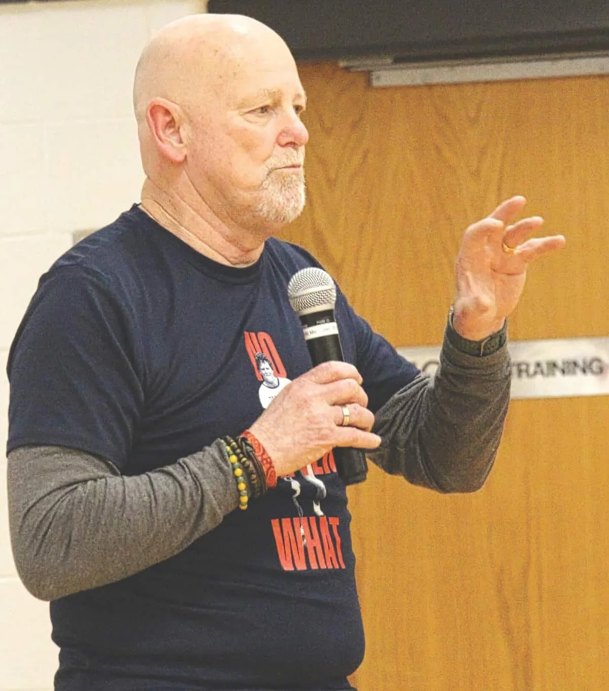 Fred Fox shares brother Terry’s legacy with west-central students