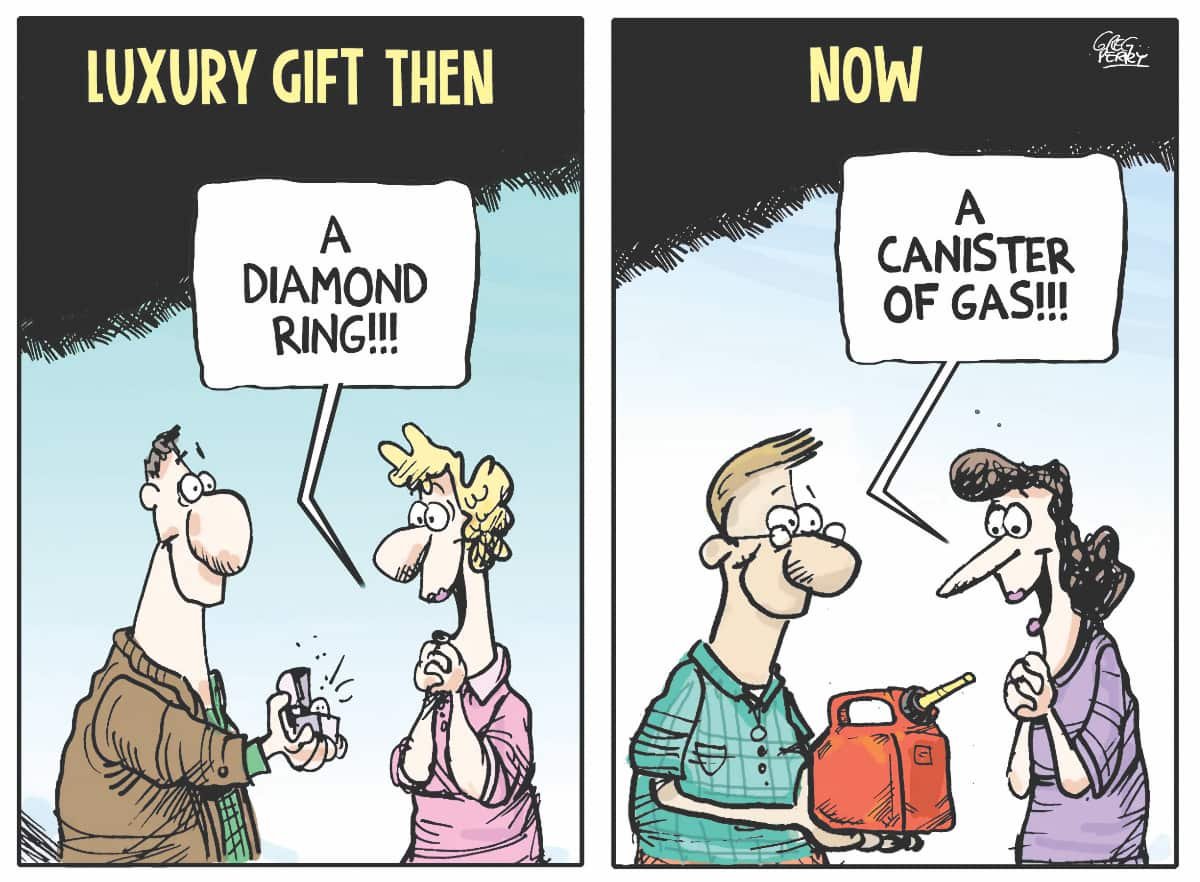 Editorial Cartoon: Luxury Gift