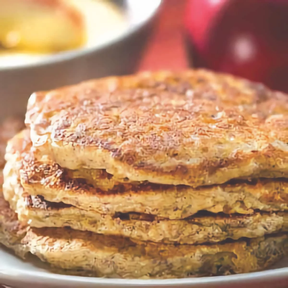 Recipe of the Week: Overnight Oat and Apple Pancakes