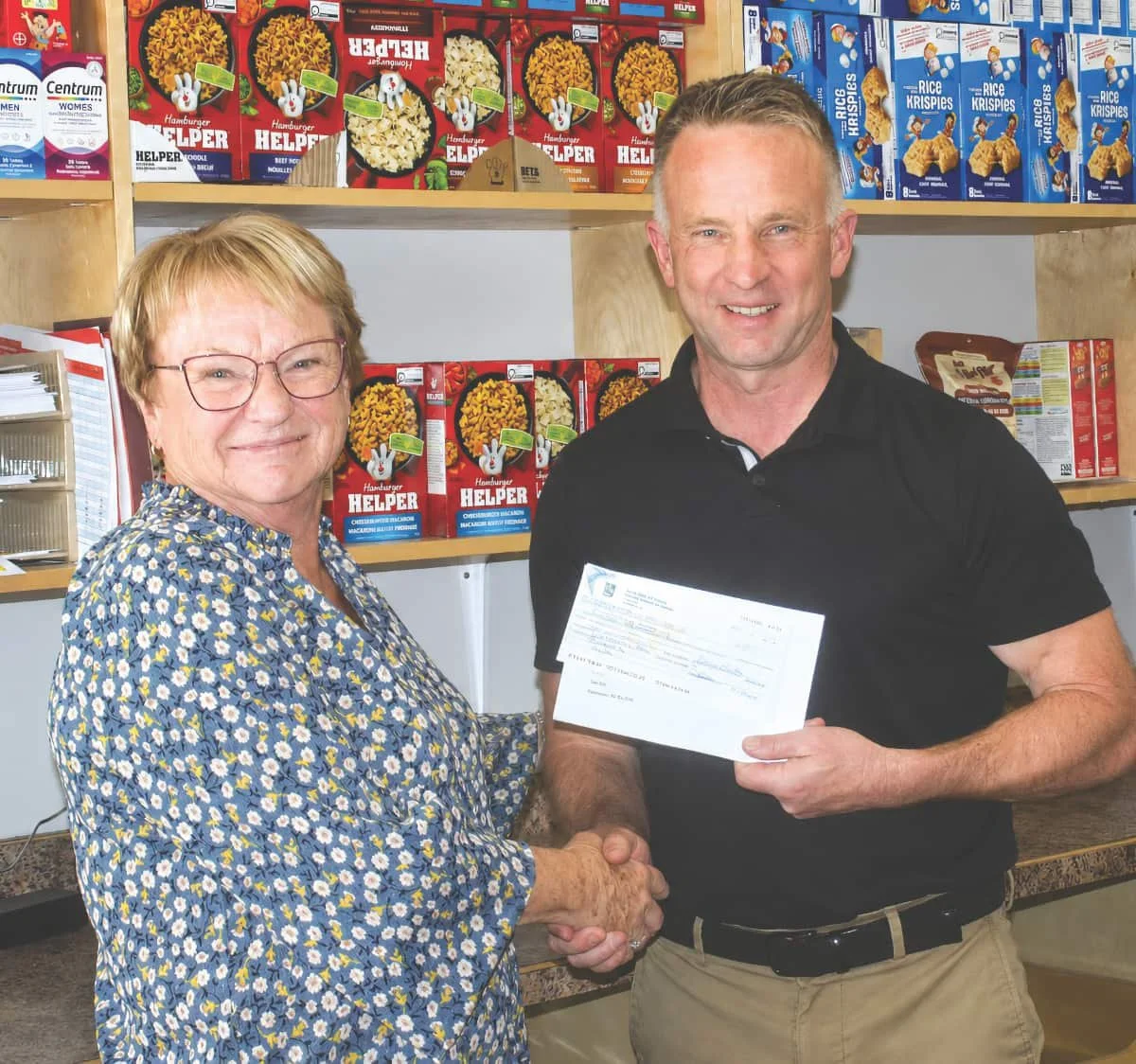 Food bank gets nearly $6,300 from Thrasher estate