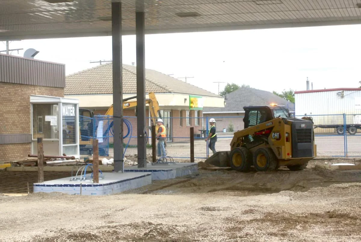New Gas Plus station