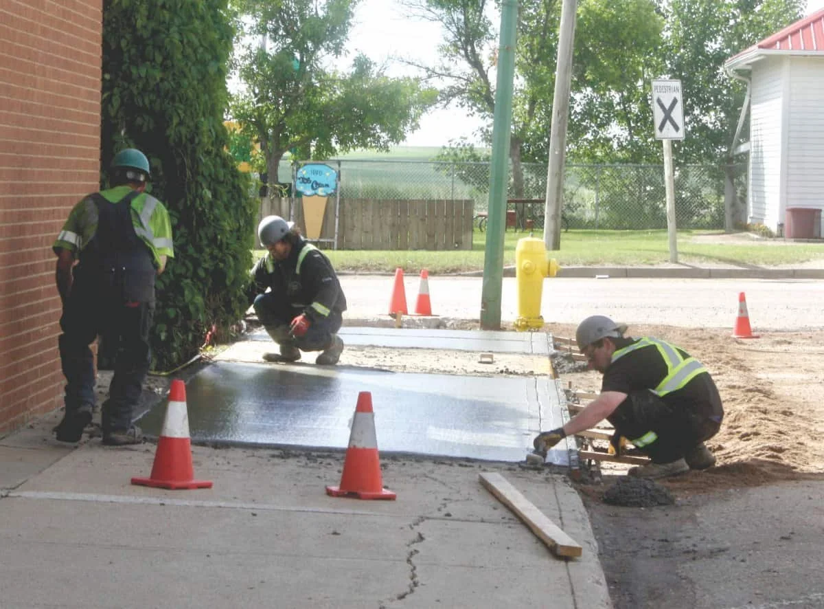 Sidewalk Installation