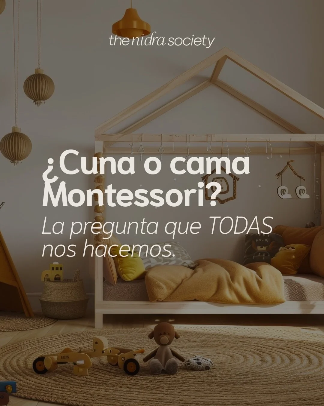 &iquest;Cuna o cama Montessori? 🤔
No hay respuesta universal.

Hay hijos distintos, familias distintas
y decisiones sin culpa ✨

👉 &iquest;Qu&eacute; usan ustedes en casa?
Te leo 🤍

#Sue&ntilde;oInfantil  #CrianzaConsciente #MaternidadReal #Acompa