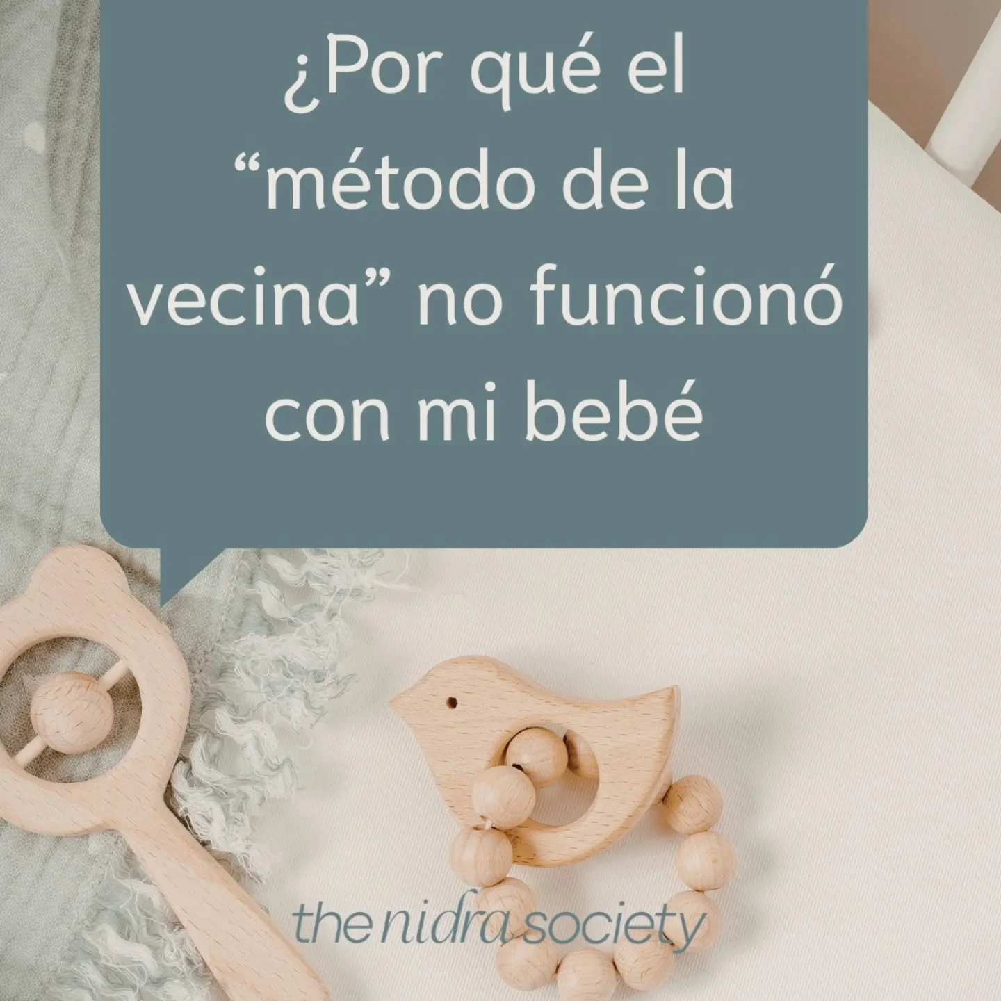 &iquest;Por qu&eacute; el "m&eacute;todo de tu vecina" no funciona con tu beb&eacute;? 🧐👇

Seguro has escuchado: "A m&iacute; me funcion&oacute; dejarlo llorar" o "A mi beb&eacute; le sirvi&oacute; quitarle la siesta".