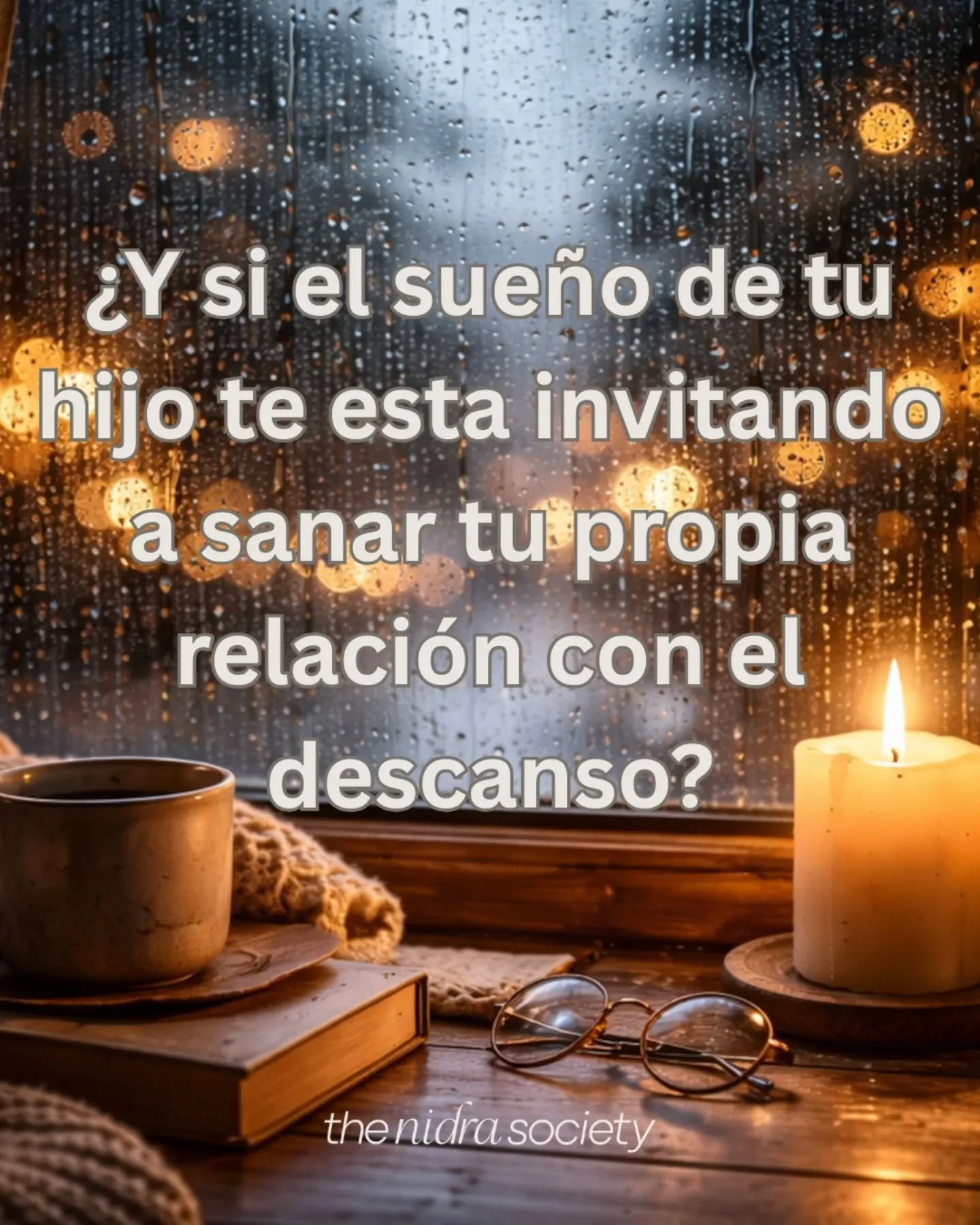 &iquest;Y si el desvelo no fuera el enemigo, sino un espejo? 👇

​Como mam&aacute;s, solemos ver el sue&ntilde;o de nuestros hijos como un problema t&eacute;cnico que "resolver": m&aacute;s rutinas, mejores ventanas, menos tomas. Pero a vec