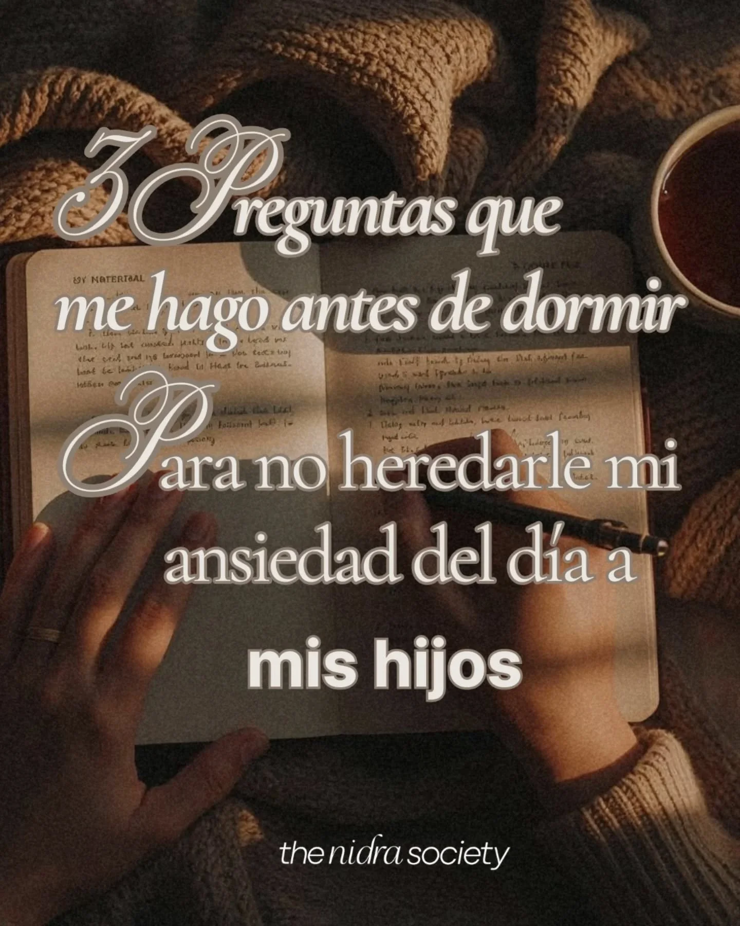&iquest;Alguna vez has sentido que entre m&aacute;s prisa tienes porque se duerman, m&aacute;s tardan ellos en lograrlo? 🌀 👇

​No es coincidencia. Como experta en sue&ntilde;o y crianza, veo a diario c&oacute;mo nuestra carga mental se convierte en