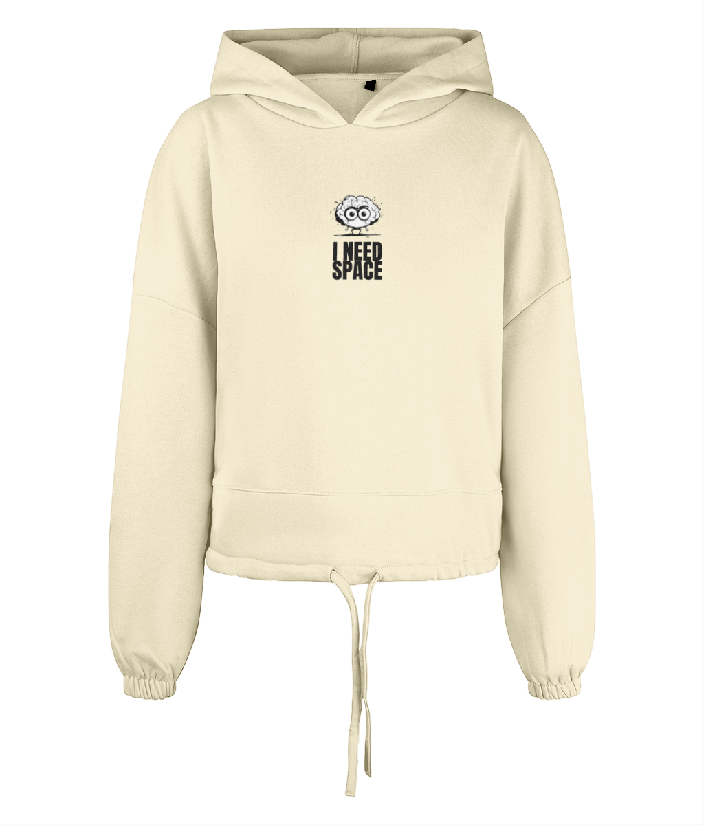 The Personal Bubble Women's Cropped Hoodie