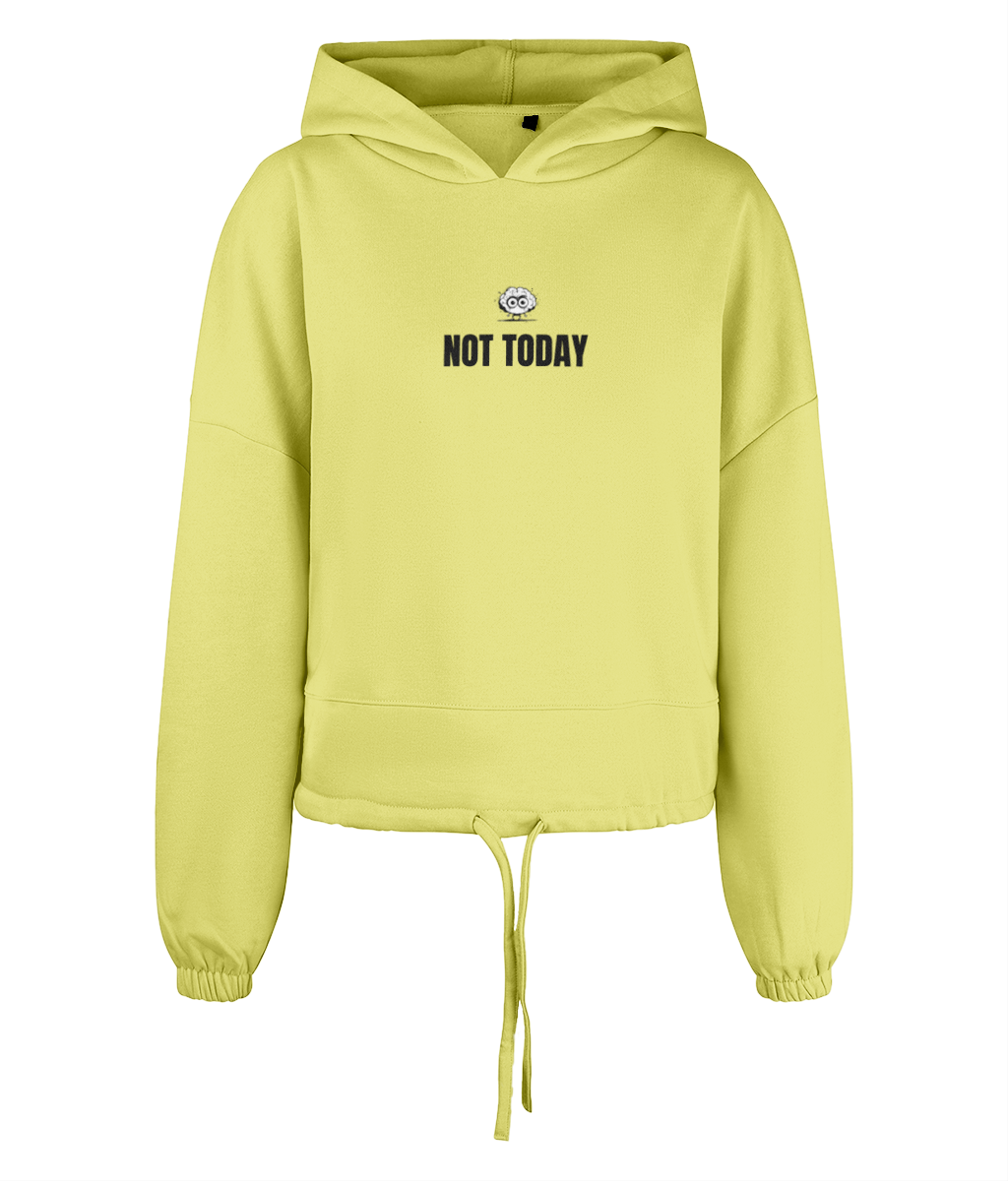No Obligations Women's Cropped Hoodie