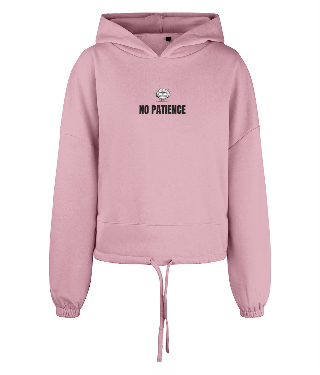 The Impatient Women's Cropped Sweatshirt