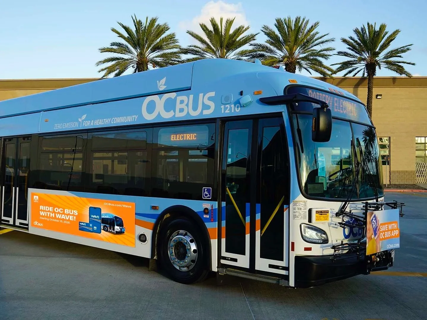 Curbside bus ads were created to build awareness at some of the many rider touchpoint.