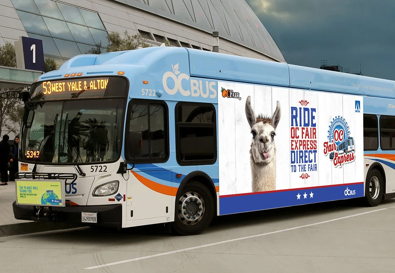 Bus ultra super kings offered high visibility on key bus routes near the 6 different pick-up points.