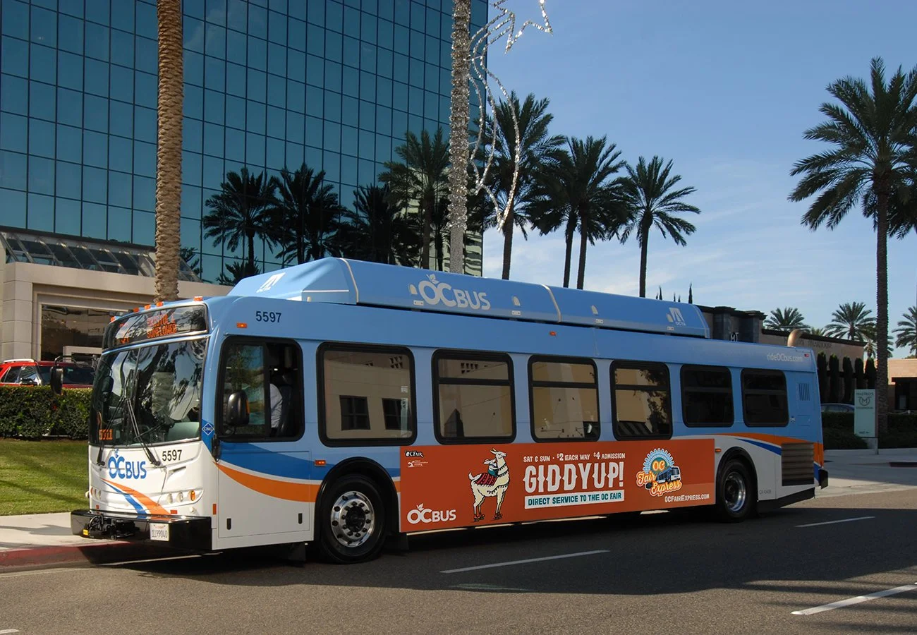 Campaign included bus advertising such as these bus king ads. We rotated the headline and colors to keep the concept fresh.