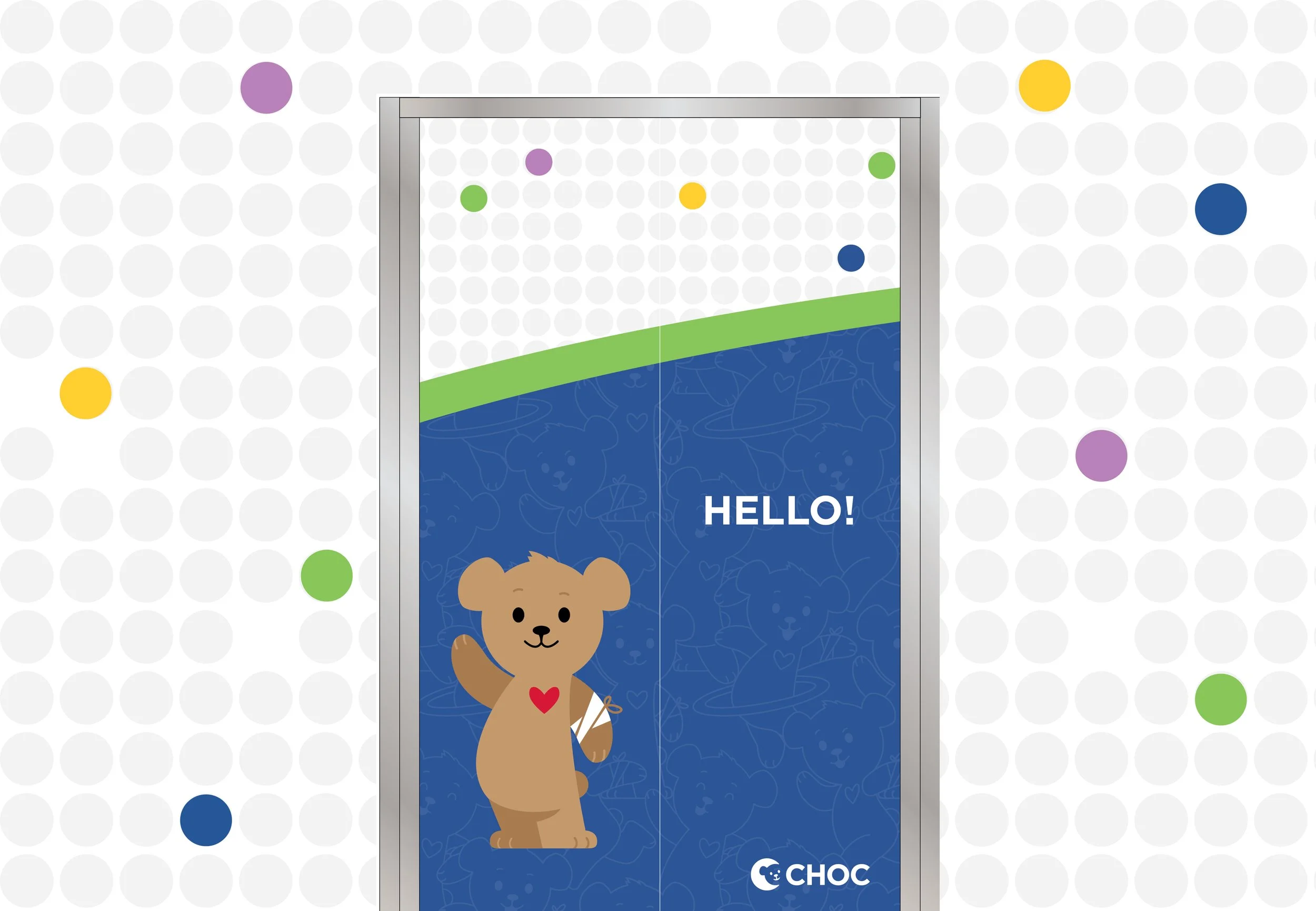 CHOC Elevator Wraps