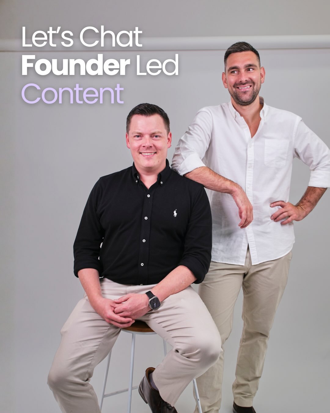 We always encourage founder-led content when shooting for our clients - 👉 Here&rsquo;s why.