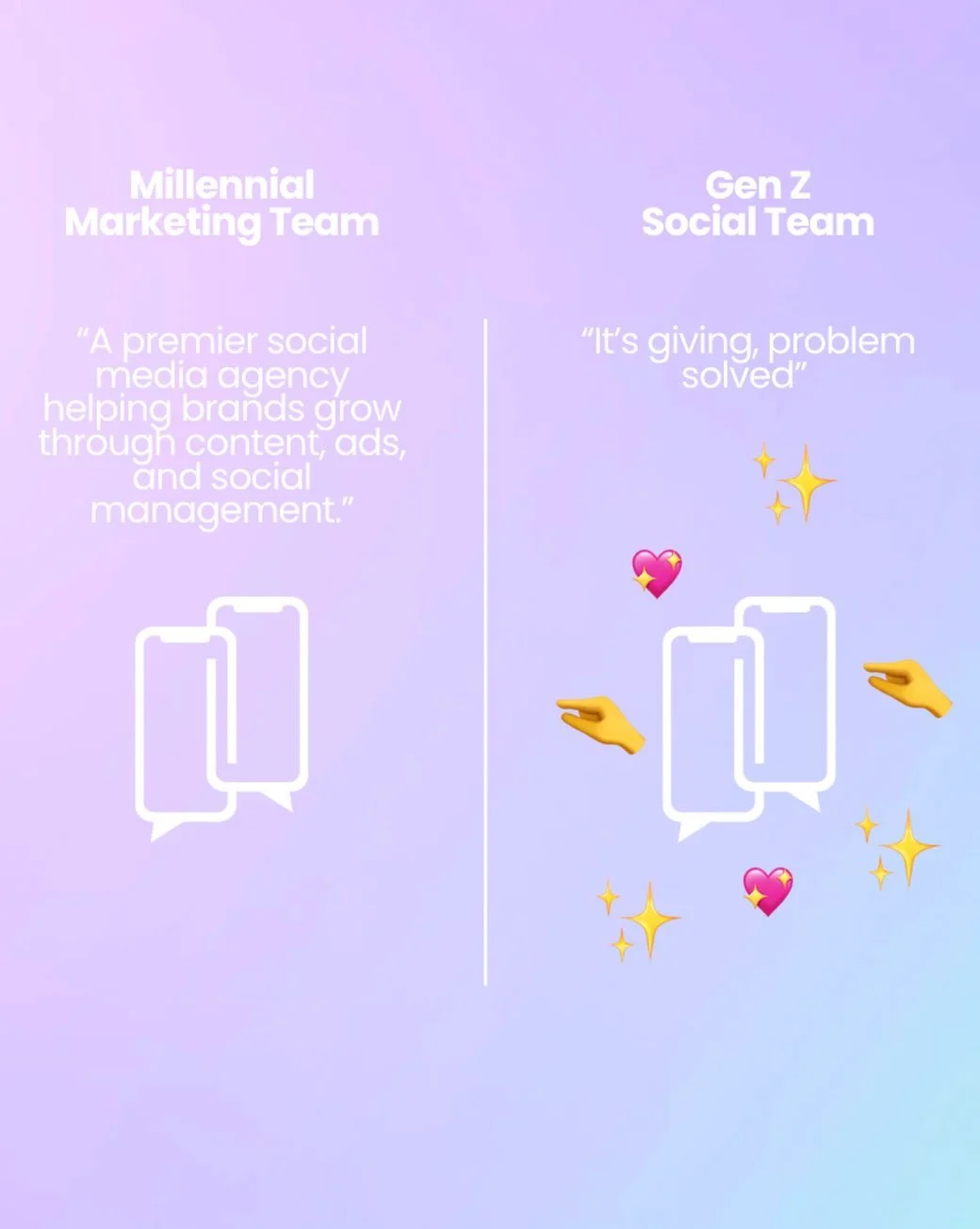 Millennial vs Gen Z&hellip; which side are you on? 👀