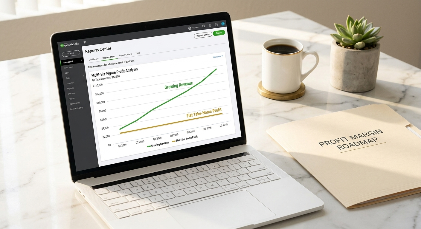 The Multi-Six-Figure Blind Spot: Why Growing Revenue Hides Shrinking Margins
