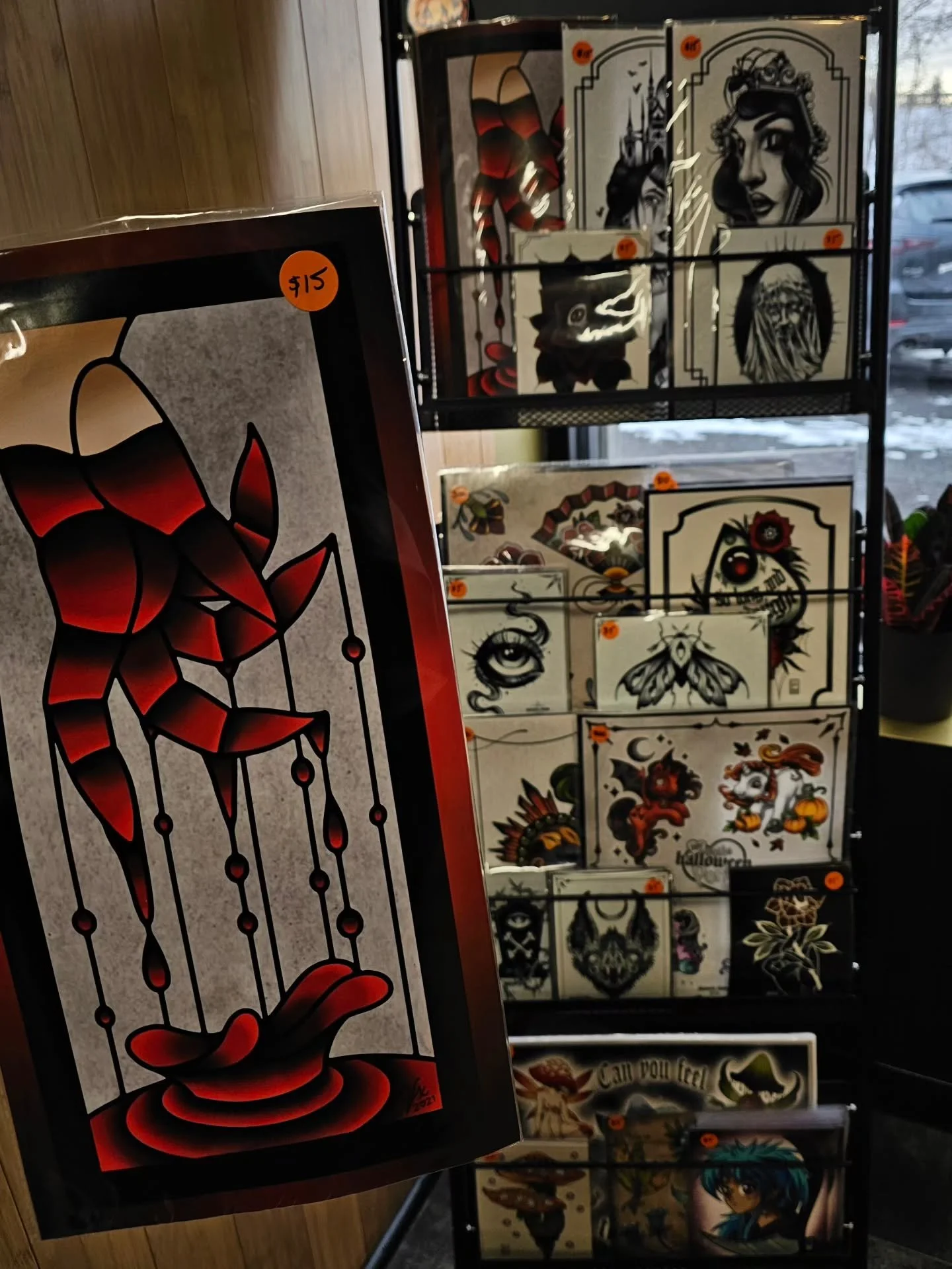 Current merch I have availabile!
I just added some new prints 🖤
Framed preserved spiderwebs - $60
Rattlesnake vertebrae necklace- $20
Coyote teeth necklace &amp; earrings - $30
Prints - $5-$20
Willing to give a little deal if you snag several items 