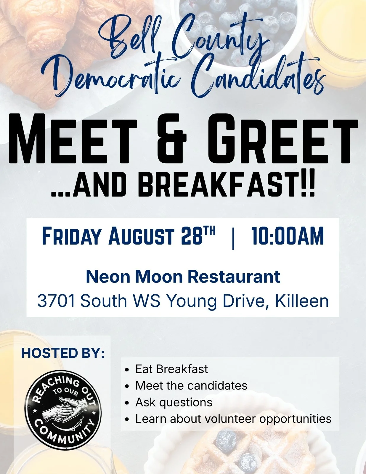 Breakfast Meet & Greet - Reaching Out To Our Community