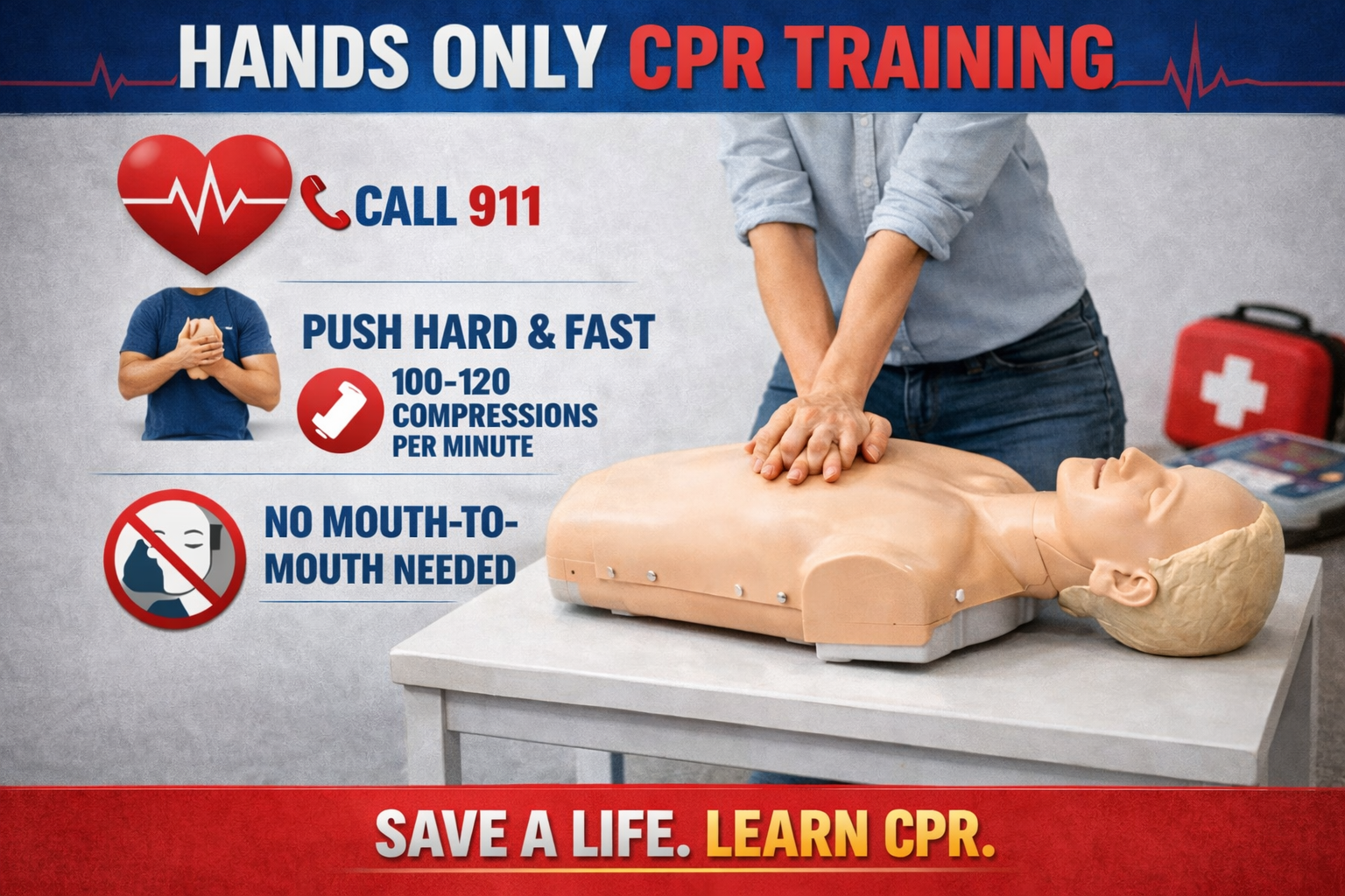 Hands on CPR training 2026