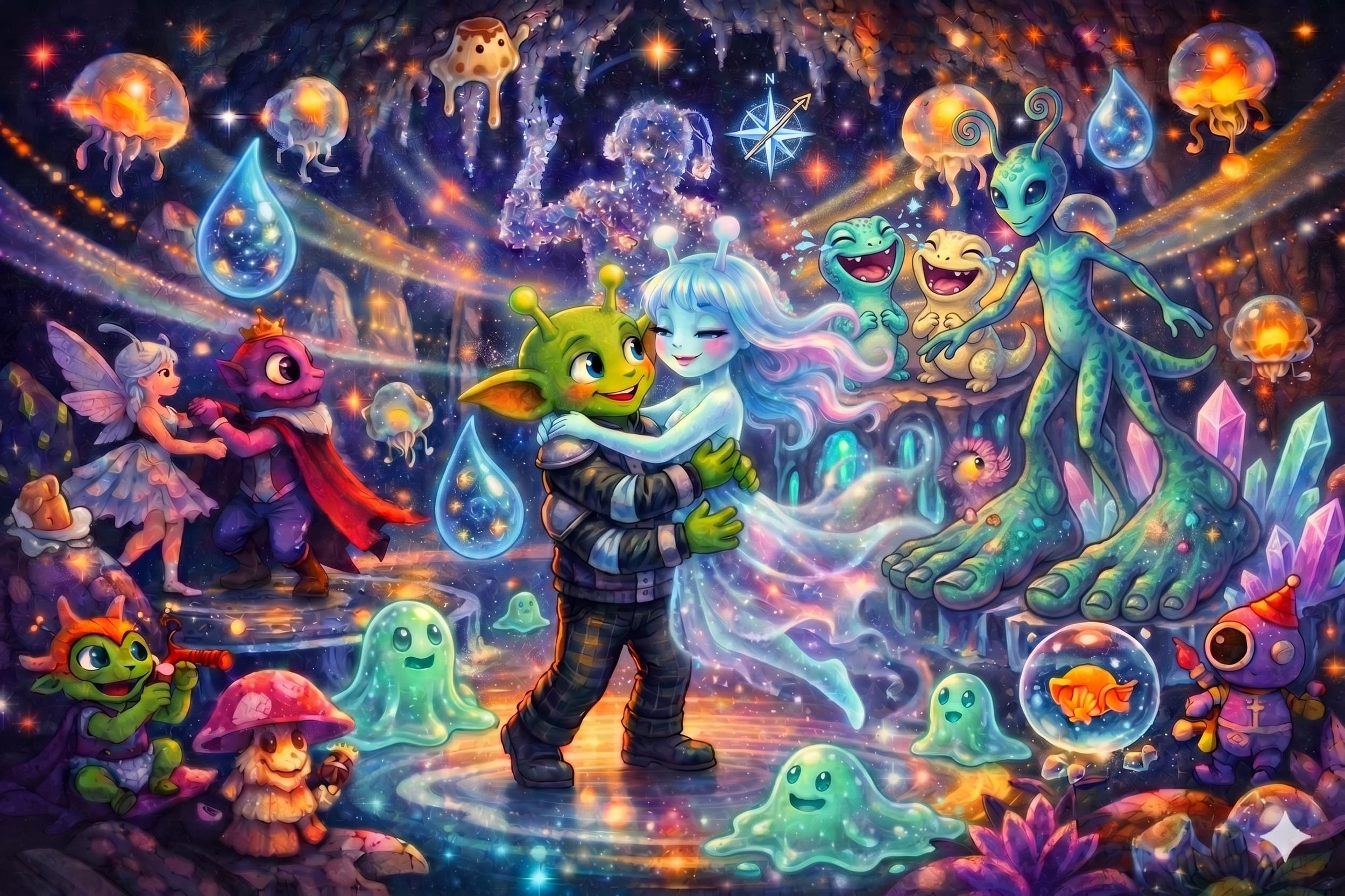 Festa Cosmica per Cuori Teneri e Tentacoli Ballerini
