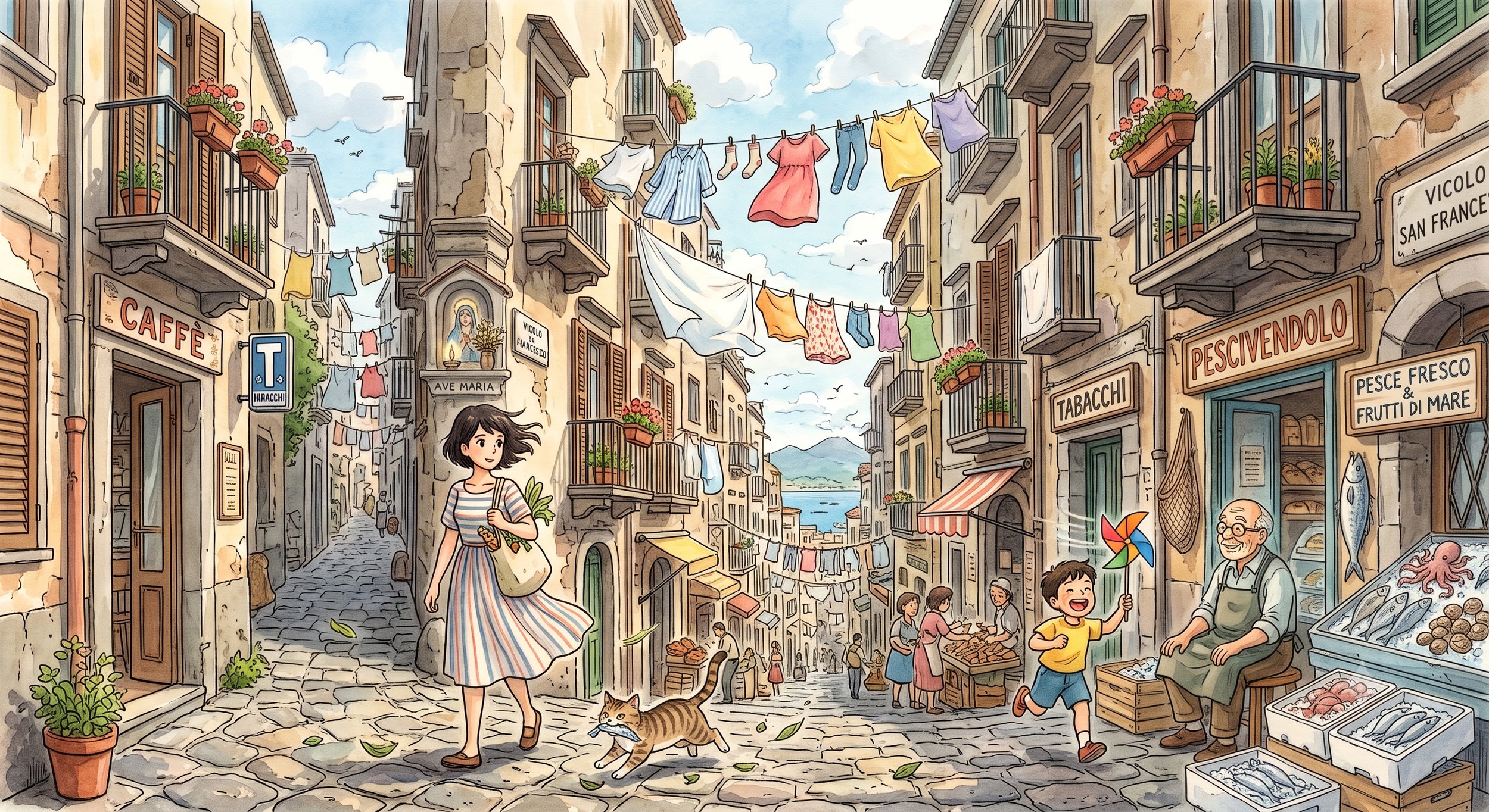 Un Giorno di Vento a Napoli