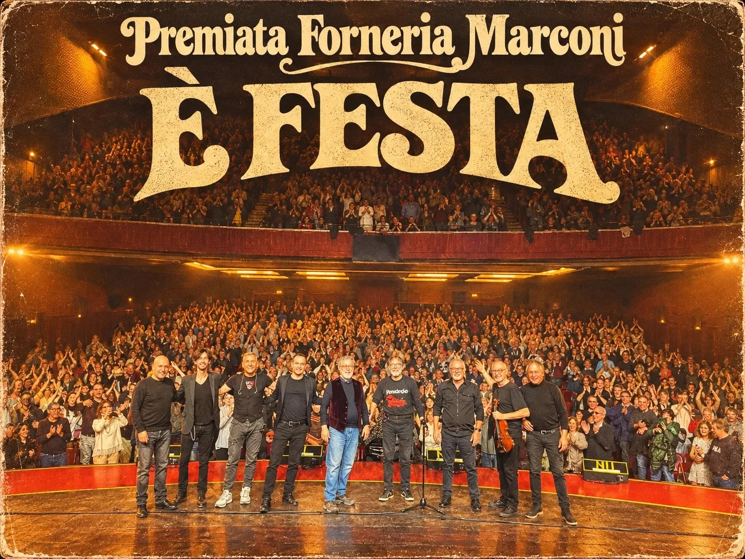 PFM, autografi e una tarantella rock
