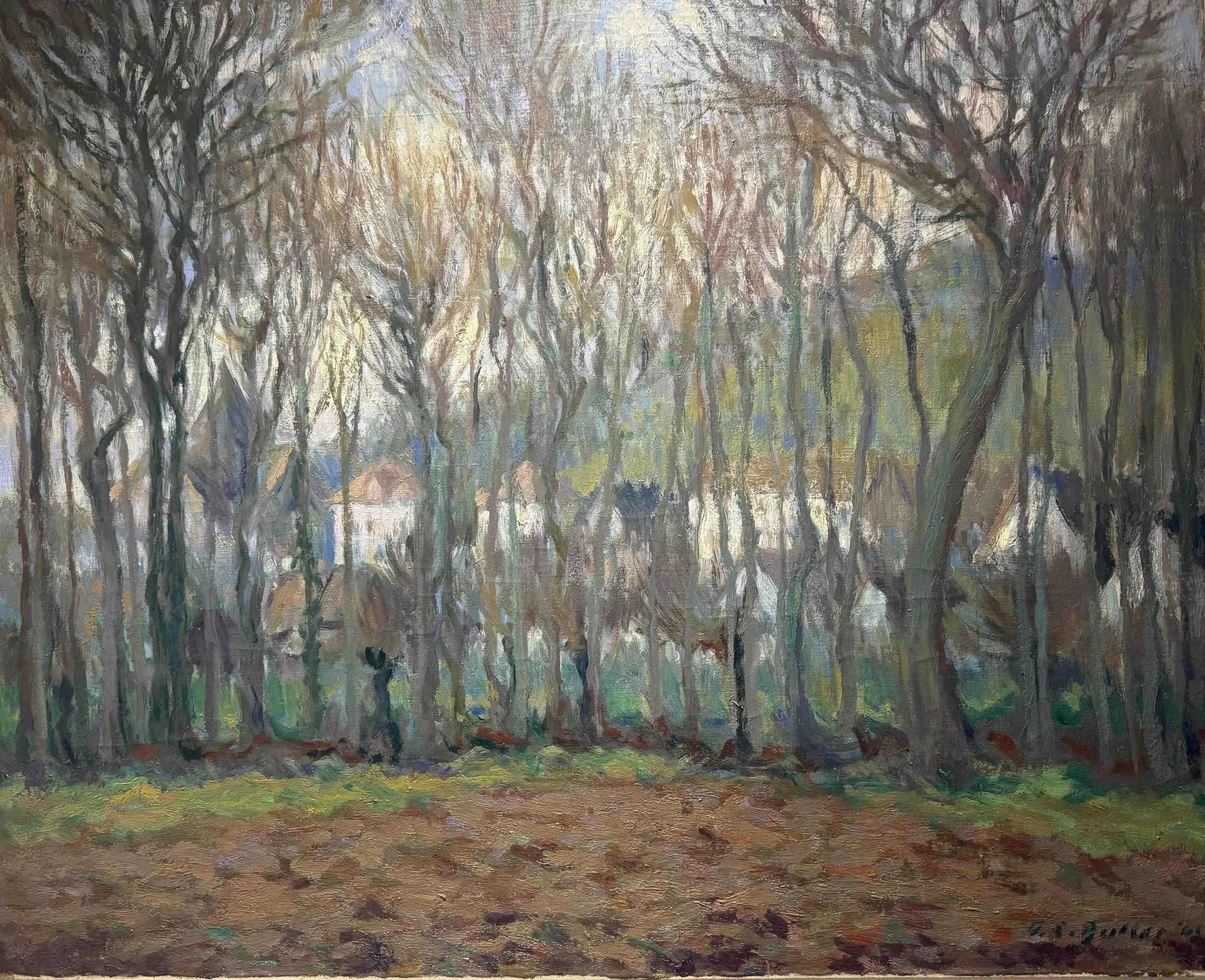 Theodore Earl Butler - Village of Giverny, 1905