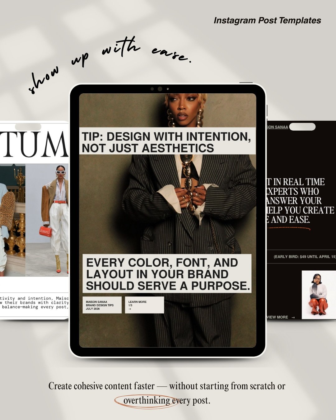 you don&rsquo;t need more tools &mdash; you need the ones that actually work.

we design templates that support how women really build: thoughtfully, intentionally, and in real life.

each resource is created to bring clarity, structure, and ease to 