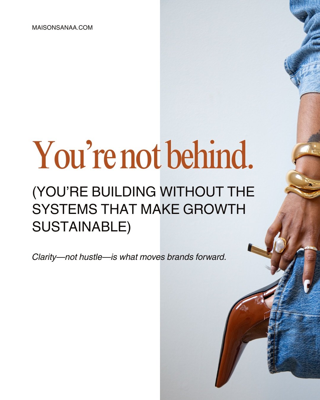 building a brand can feel heavy when you&rsquo;re doing everything on your own &mdash; carrying the ideas, the decisions, the creativity, and real life all at the same time.

not because you&rsquo;re incapable.
not because you&rsquo;re behind.
but be