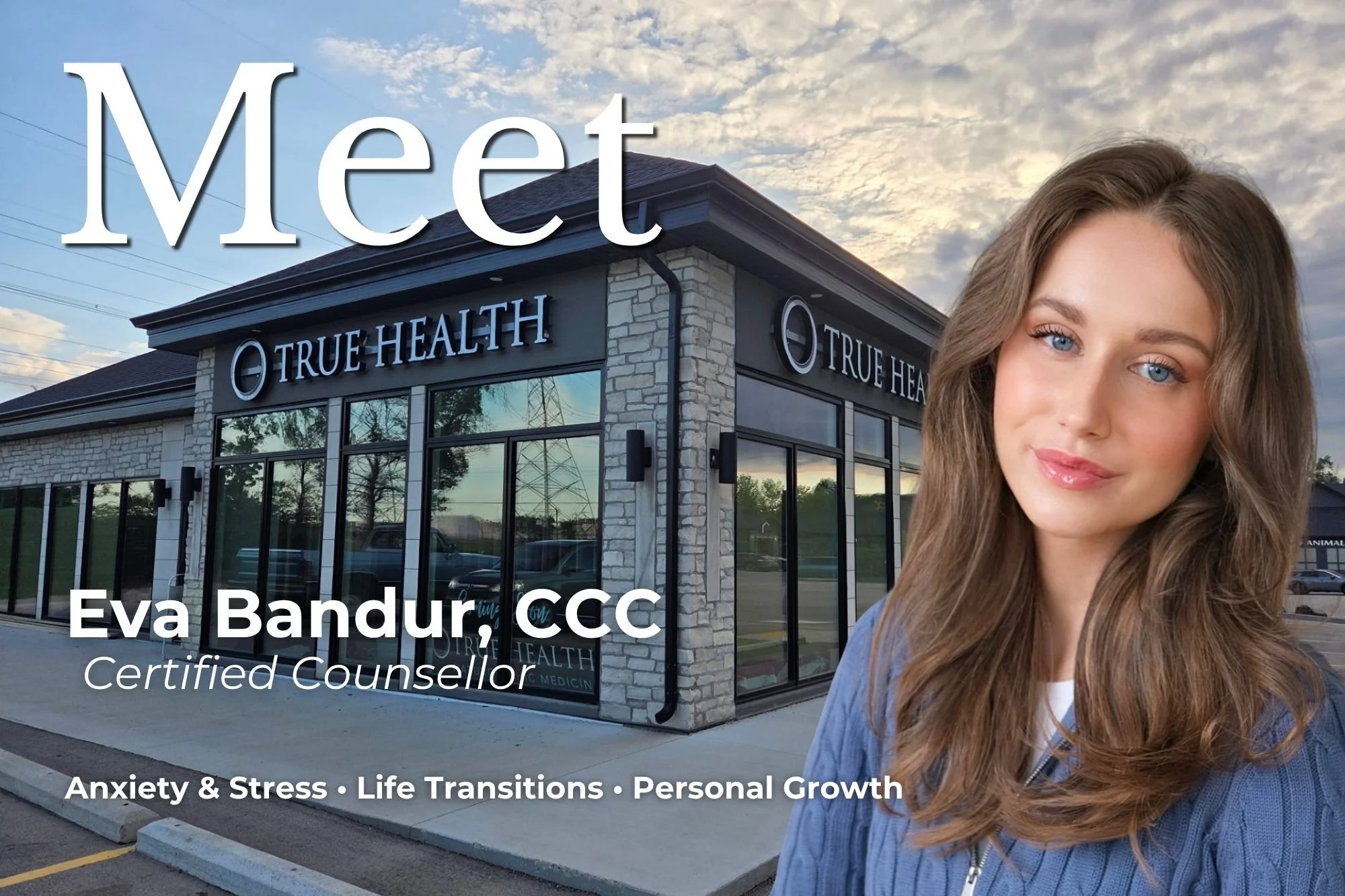 Meet Eva Bandur, Registered Psychotherapist at True Health Integrative Clinic