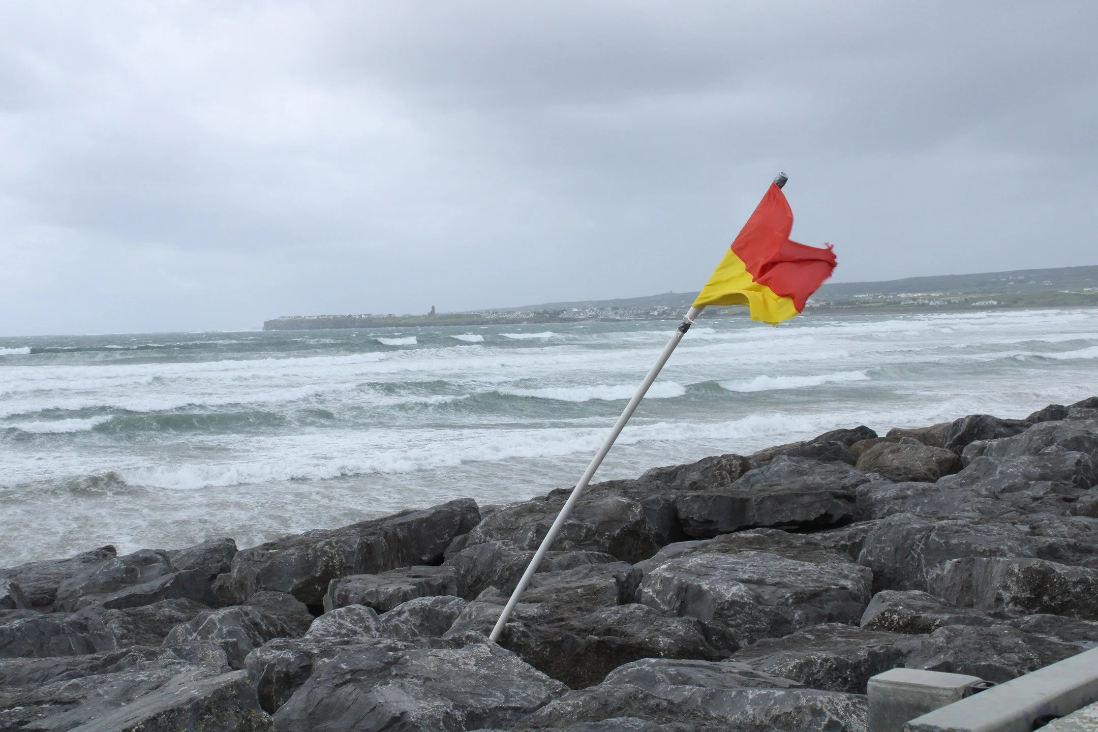 &quot;...and may there be no moaning of the bar, 
when I put out to sea...&quot;
-Alfred, Lord Tennyson; 'Crossing the Bar'